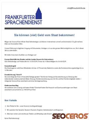 ffmsoforthilfe.de tablet előnézeti kép