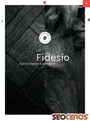 fidesio.com tablet anteprima