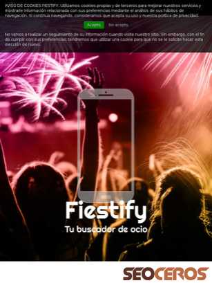 fiestify.com tablet vista previa