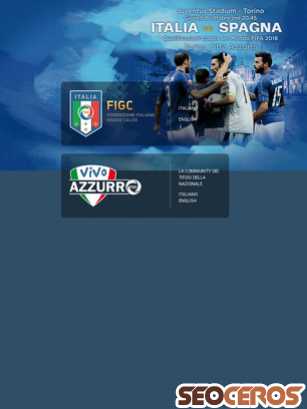figc.it tablet preview