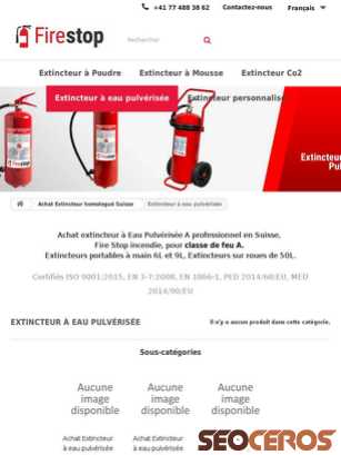 fire-stop.ch/fr/16-achat-extincteur-portable-a-eau-pulverisee-professionnel-en-suisse-6l-9l-50l-classe-de-feu-a-protection-securite-lutte-incendie tablet Vista previa
