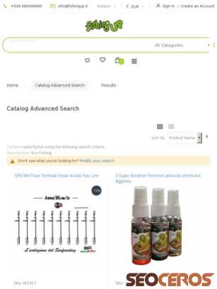 fishingup.it/catalogsearch/advanced/result/?manufacturer=9 tablet förhandsvisning