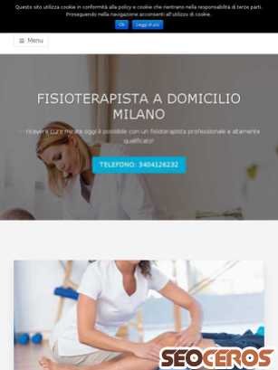fisioterapista-a-domicilio.it tablet Vista previa