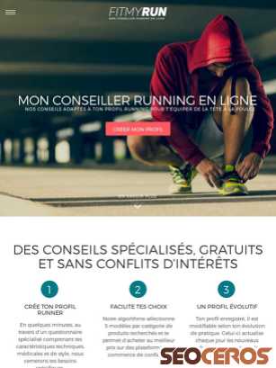fitmyrun.fr tablet preview