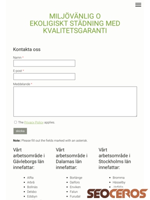 flamingostadservice.se/kontakta-oss tablet előnézeti kép