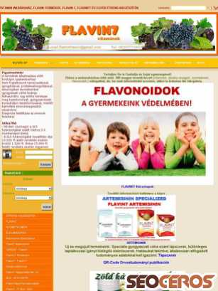 flavin-vitamin.hu tablet náhľad obrázku