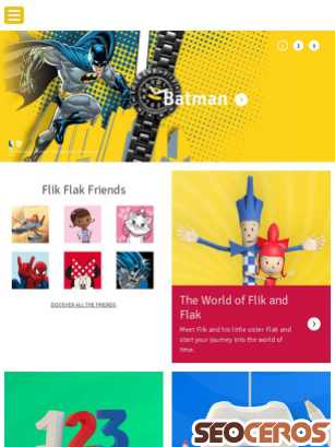 flikflak.com tablet náhled obrázku