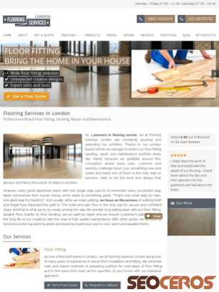 flooringservices.london tablet preview