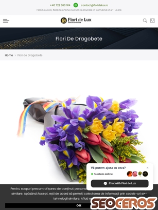 floridelux.ro/flori-de-dragobete.html tablet preview