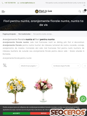 floridelux.ro/flori-nunta-botez/nunta tablet previzualizare