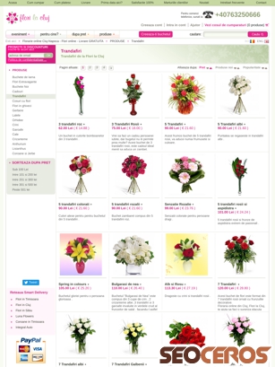 florilacluj.ro/flori-florarie-online/Trandafiri-c-285.html tablet előnézeti kép