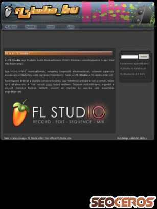 flstudio.hu tablet előnézeti kép