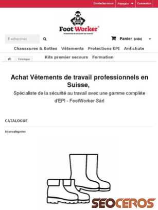 footworker.ch/fr/100-achat-vetements-de-travail-professionnels-specialiste-epi-en-suisse-vente-equipement-de-protection-individuelle-de-securite {typen} forhåndsvisning