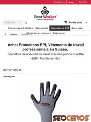 footworker.ch/fr/2700-achat-protections-epi-vente-equipement-de-protection-individuelle-vetements-de-travail-professionnels-en-suisse tablet förhandsvisning