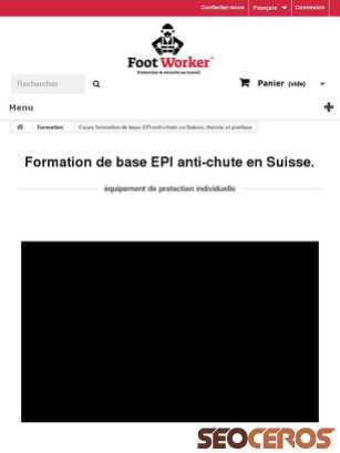 footworker.ch/fr/content/7-cours-formation-de-base-epi-anti-chute-en-suisse-theorie-et-pratique-suva tablet előnézeti kép