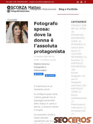fotografovideomaker.it/fotografo-sposa-donna-protagonista tablet náhled obrázku