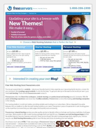 freeservers.com tablet Vista previa