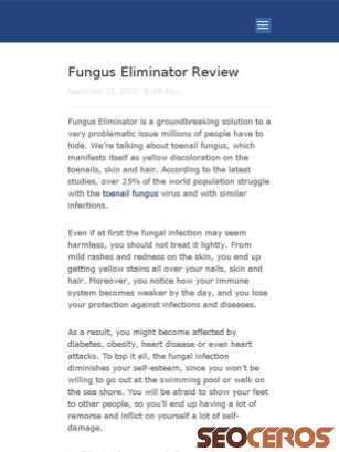 fungusnailsremedy.com tablet preview