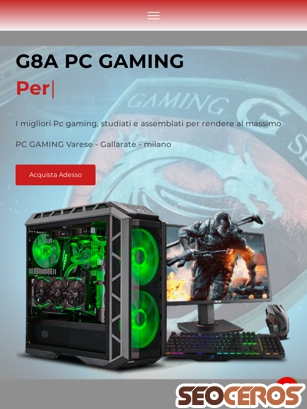 g8a-gaming.it tablet náhľad obrázku