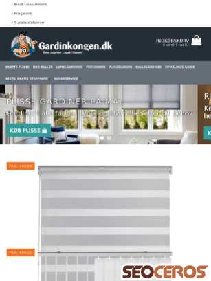 gardinkongen.dk tablet előnézeti kép