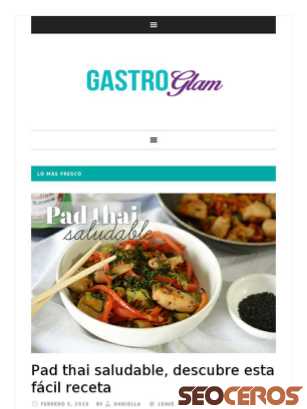gastroglam.co tablet preview