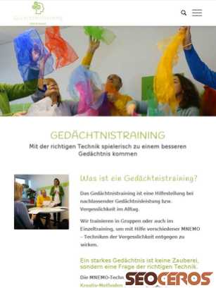 gedaechtnistraining-kurs.at tablet preview