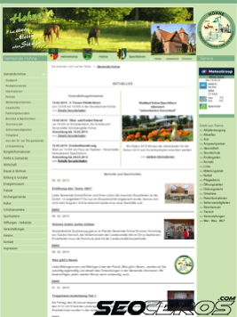 gemeinde-hohne.de tablet náhľad obrázku