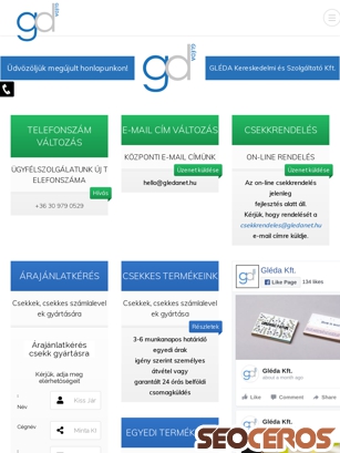 gledanet.hu tablet előnézeti kép