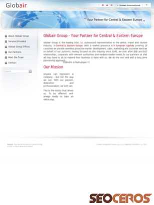 globairgroup.com tablet förhandsvisning