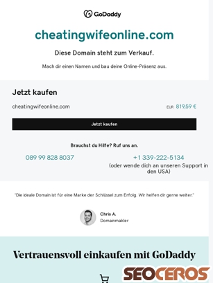 cheatingwifeonline.com tablet preview