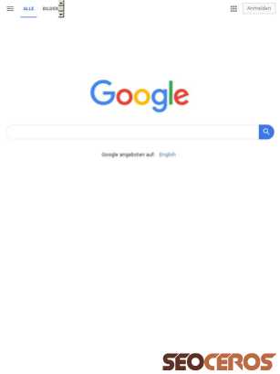 Google.de tablet förhandsvisning
