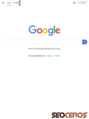 google.it tablet anteprima
