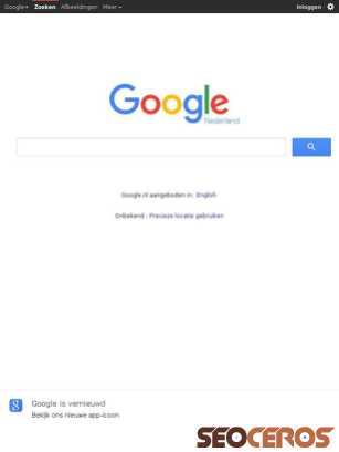 google.nl tablet förhandsvisning