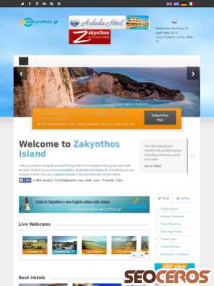 gozakynthos.gr tablet Vista previa
