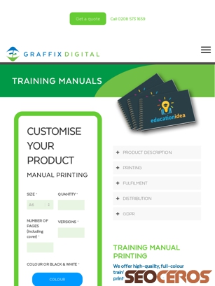 graffixdigital.co.uk/training-manual-printing tablet anteprima