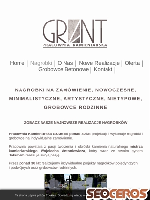 grant.tczew.pl/nagrobki-2.html tablet obraz podglądowy