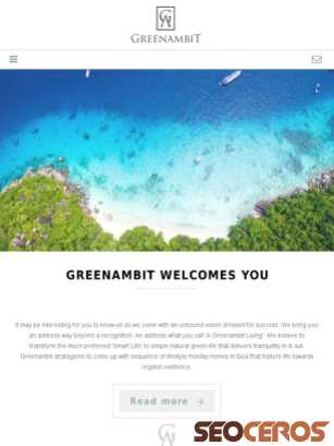 greenambit.com tablet förhandsvisning
