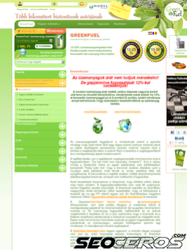 greenfuel.hu tablet előnézeti kép