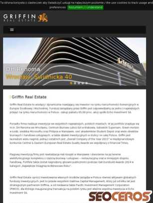 griffin-re.com/pl tablet előnézeti kép