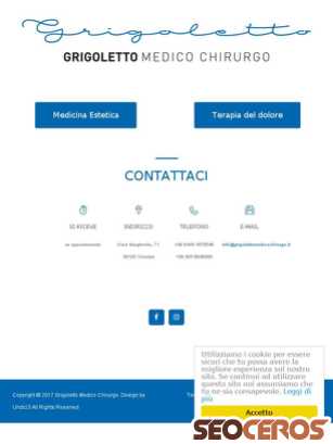 grigolettomedicochirurgo.it tablet förhandsvisning