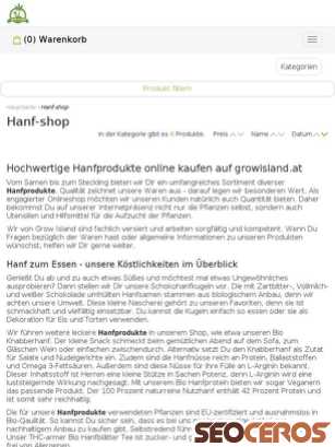 growisland.at/produkte/hanf-shop/c/7 tablet preview