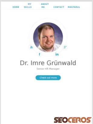 grunwald.hu tablet preview