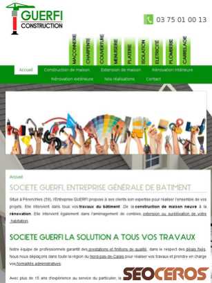 guerfi-extension-renovation.fr tablet náhled obrázku