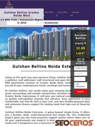 gulshanbellina.net.in tablet preview