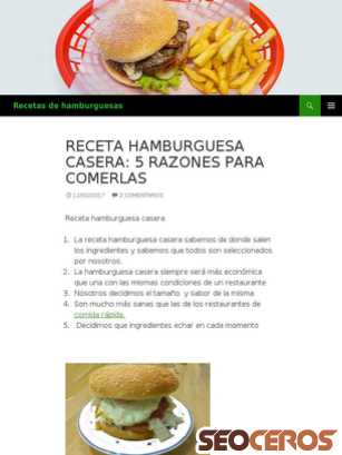 hamburguesa.eu tablet förhandsvisning