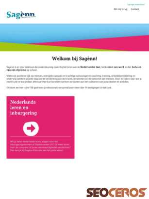 hbbcommunicates.nl/sagenn tablet Vista previa