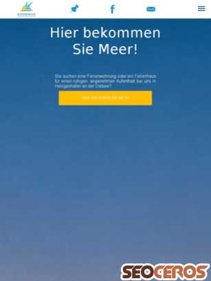 heiligenhafen-vermietung.de tablet náhled obrázku