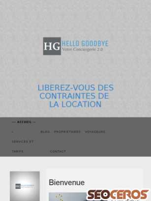 hellogoodbye.fr tablet vista previa