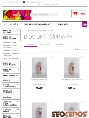 henelit-eshop.cz/biocidni-pripravky tablet previzualizare