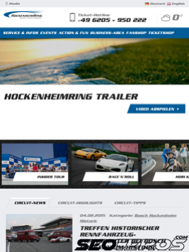 hockenheimring.de tablet előnézeti kép